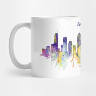 Montreal Watercolor Skyline Mug